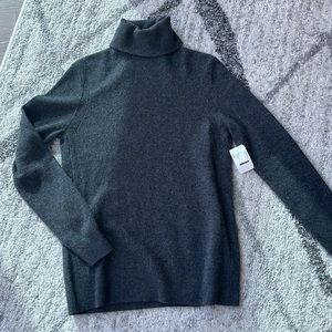 NWT 100% Cashmere Saks Fifth Avenue Turtleneck Sweater